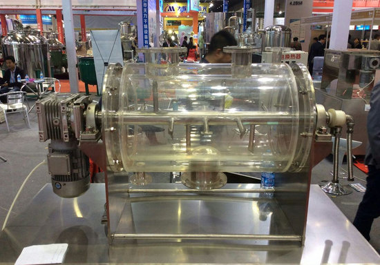 Testing of a new pneumatic mixer.